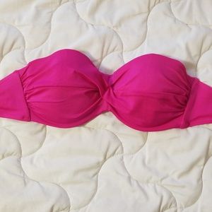 Victoria's Secret Swim hot pink push up bikini 38C